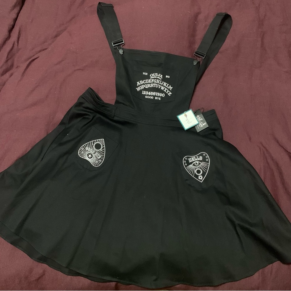 Hell Bunny 4X Ouija overall dress